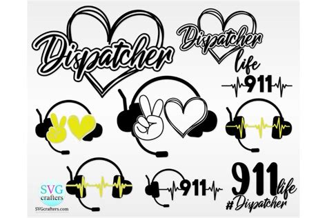 Dispatcher Svg 911 Dispatcher Svg Png Graphic By Svgcrafters