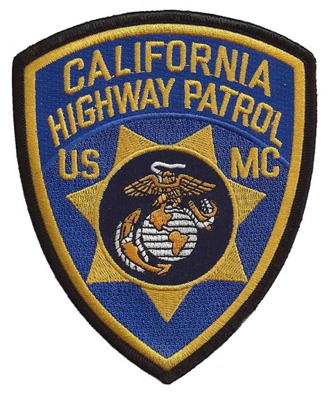 California Highway Patrol Usmc Patch
