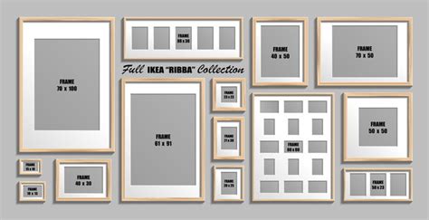 Picture Frame Size For Photos Or Art Standard And Special Sizes