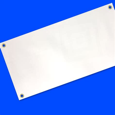 Buy 4 Less Co 3x8 Ft Blank Vinyl Banner White 13oz Sign With Grommets