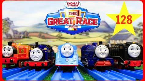 Giant Thomas And Friends The Great Race 128 Trackmaster Plarail Streamined Thomas Toy Trains