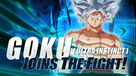 Ultra Instinct Goku Joins Dragon Ball Fighterz On 22nd May