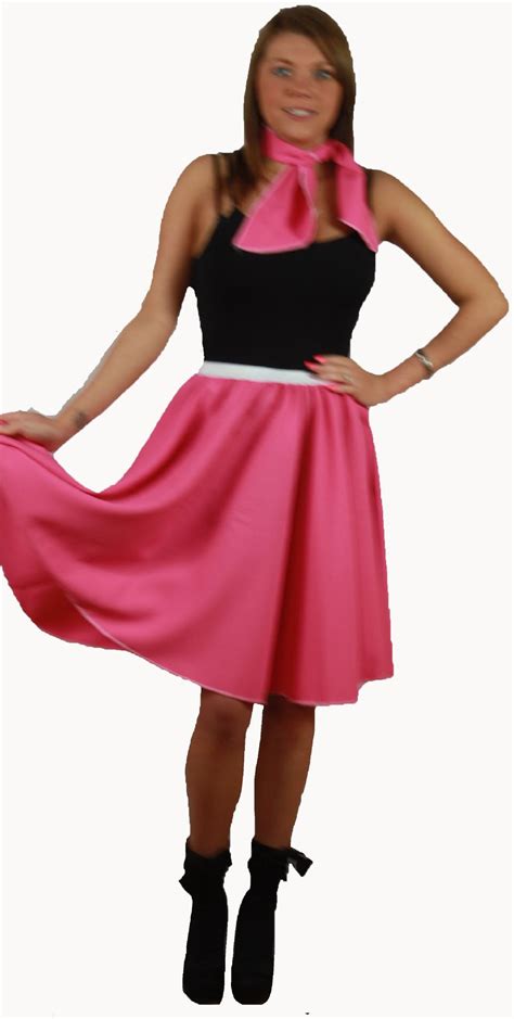 2739 llkewood village drive, 72116 north little rock ar. Rock N Roll Skirt & Scarf Set 1950s 1960s Pink Fancy Dress ...