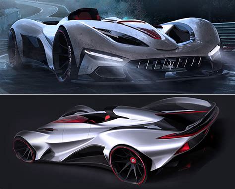Futuristic Maserati Hypercar Is Based On Laferrari Spider Inspired By