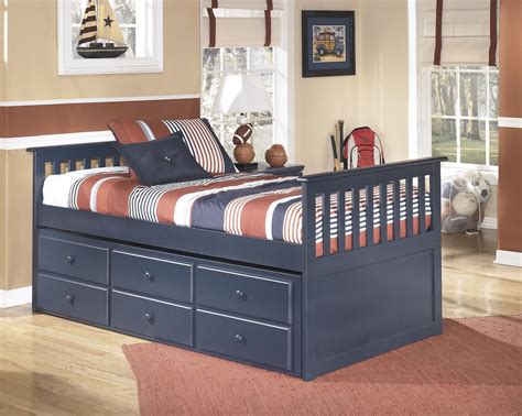 B103 53 Signature Design By Ashley Leo Twin Panel Bed With Storage