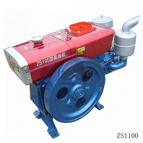 Small 4 Stroke Single Cylinder Zs1100 Water Cooled Diesel Engine