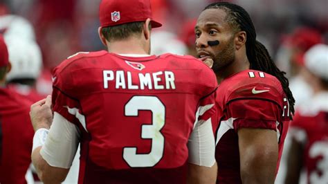 Larry Fitzgerald Carson Palmer Lead The Way As Cardinals Captains