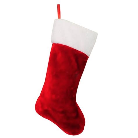These unique handmade christmas stockings will inspire you to think outside the sock. Deluxe Plush Traditional Father Christmas Stocking | Blingby