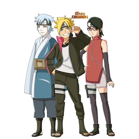 Himawari Boruto Naruto Y Boruto Sarada Uchiha Naruto And Sasuke
