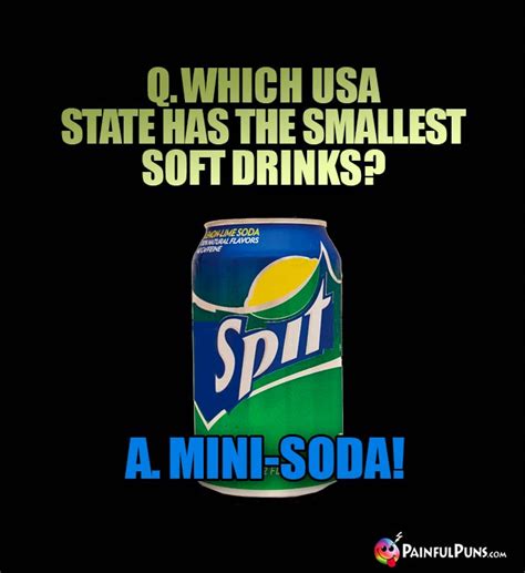 Soda Jokes Pop Puns Soft Drink Humor