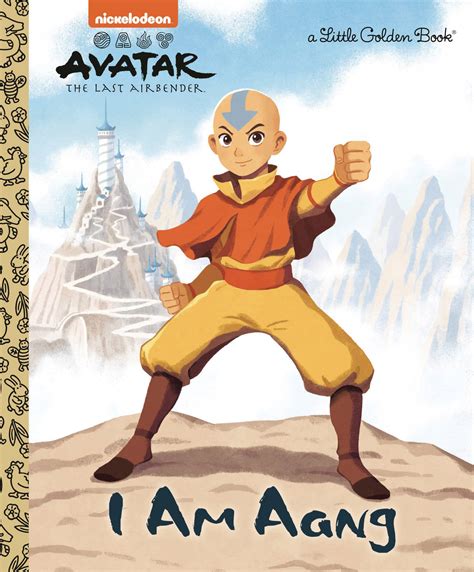 Mar231550 Avatar Last Airbender I Am Aang Little Golden Book