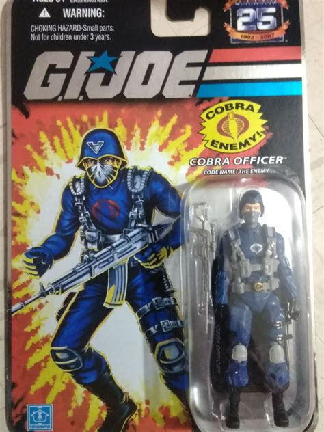 Gi Joe 25th Anniversary Cobra Trooper The Enemy 2007 Foil Carded