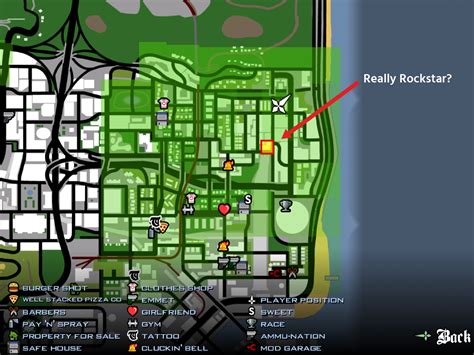 Gta San Andreas Oysters Map Maping Resources
