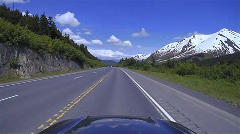 A Drive Over Turnagain Pass Seward Highway Dashcam