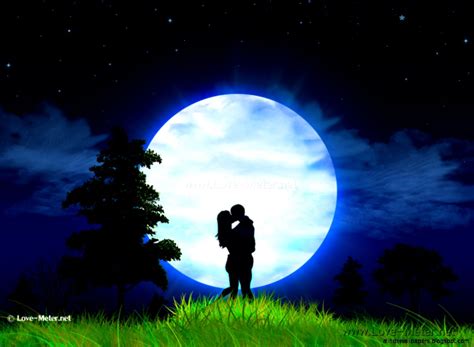 Romantic Love Beautiful Moon Hd Wallpaper All Hd Wallpapers