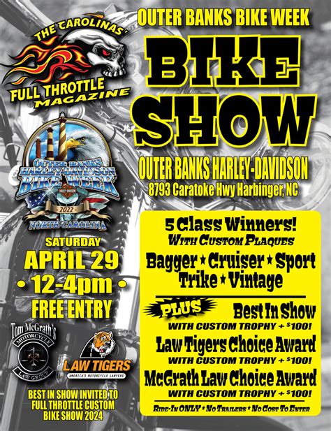 Bike Week Outer Banks Harley Davidson Harbinger North Carolina