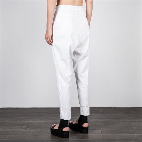 white baggy pants wolfensson
