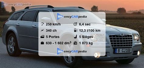 Chrysler 300c Touring 57 Hemi Fiches Techniques 2005 2011