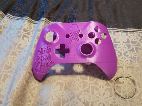 Just 3d Printed This 002 Faceplate For My Xbox Controller Pre Sanding