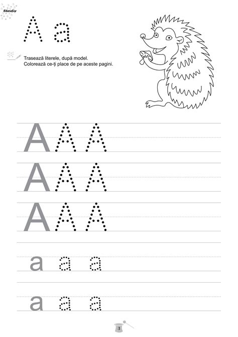 Magia Literelor Caiet De Fise De Lucru Pentru Grupa Mare Learning Abc Preschool Alphabet