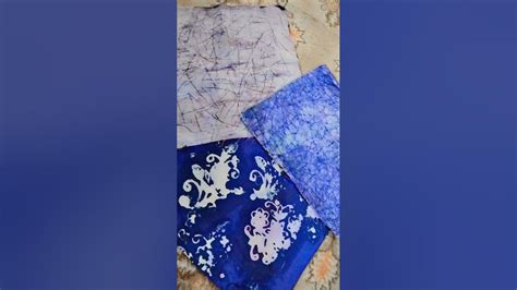 Batik Work Batik Printing At Home Art And Creativity Youtube