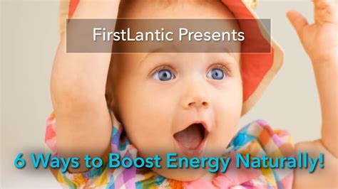Six Ways to Get an Energy Boost! - FirstLantic Blog