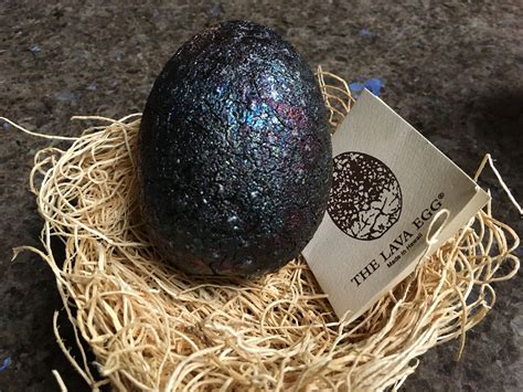The Lava Egg Made In Hawaii Maui Artist Dan Skinner Has Created This Precious Lava Egg From