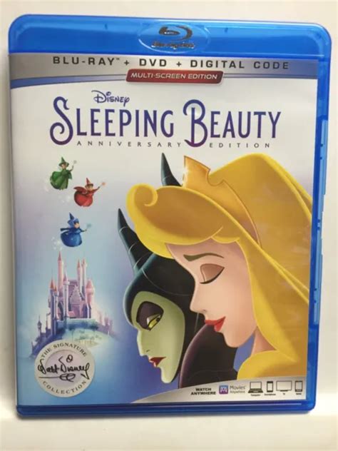 Disney S Sleeping Beauty [1959] Blu Ray Dvd 2019 Signature Anniversary Edition 10 97 Picclick