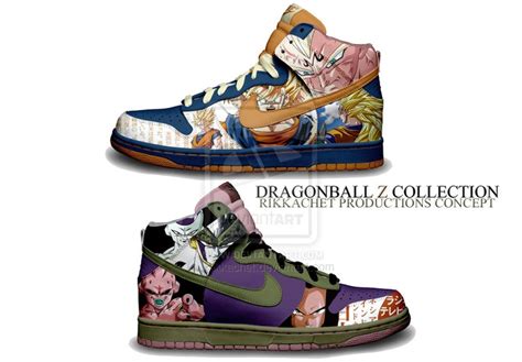 Check out these stunning dragon ball z x nike concepts. dragon ball z shoes | Dragonball Z Shoe Concept by ...