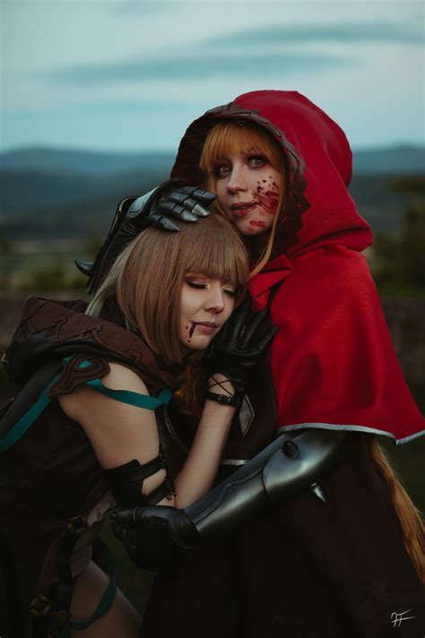 Akazukin And Gretel Sinoalice Cosplay By Queecosfail Self And