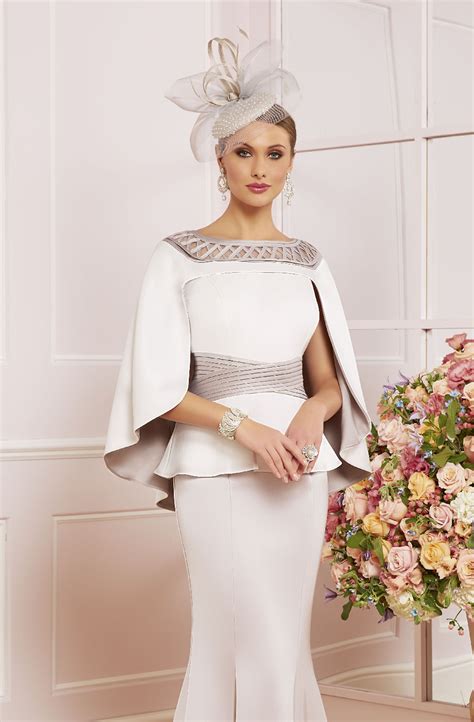 Full Length Dress With Matching Cape 008505l Catherines Of Partick Full Length Dress