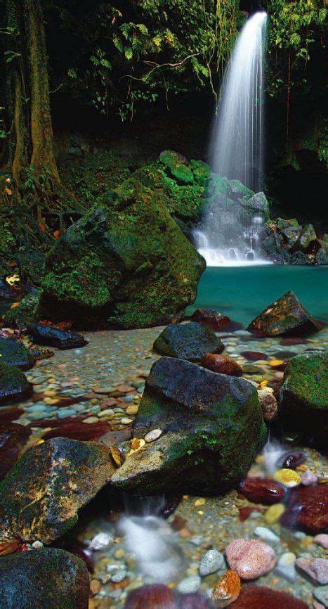 dominica waterfall caribbean junkydotcom caribbean travel