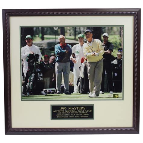 Lot Detail Arnold Palmer And Jack Nicklaus Signed Framed Photo From