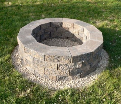 Teens can probably handle most of the construction with minimal supervision. steps to build fire pit DIY