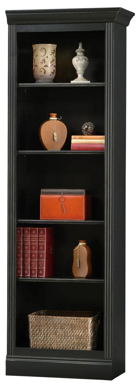 Howard Miller® Oxford Antique Black Right Return Bookcase Vans Home