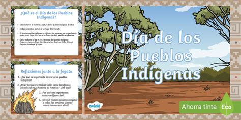 Powerpoint Día De Los Pueblos Indígenas Chile Twinkl