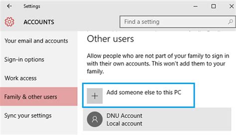 After they sign in, their online email, photos. How to Create A Local User Account in Windows 10