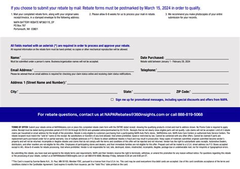 All Rebate Forms Available 2024 PrintableRebateForm Net