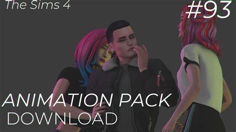 The Sims 4 Animation Pack 93 Download Couple Romantic Kiss Talk