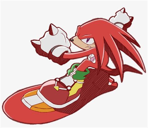 Knuckles The Echidna Sonic Riders X Png Download Pngkit