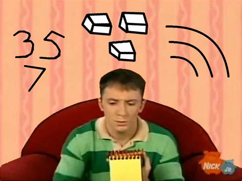 Thinking Time Joe Goes To College Blues Clues Host Blues Clues Blue