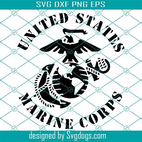 Marine Corps Svg Marine Svg Flag Svg United States Marine Corps Svg