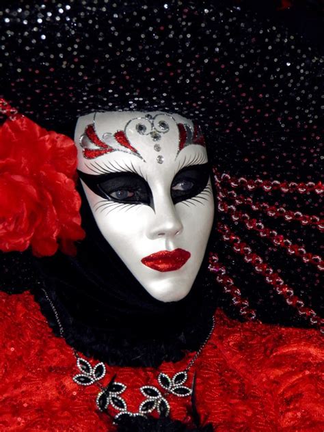 Red White And Black Venice Carnival 2013 By Lesley Mcgibbon Venetian