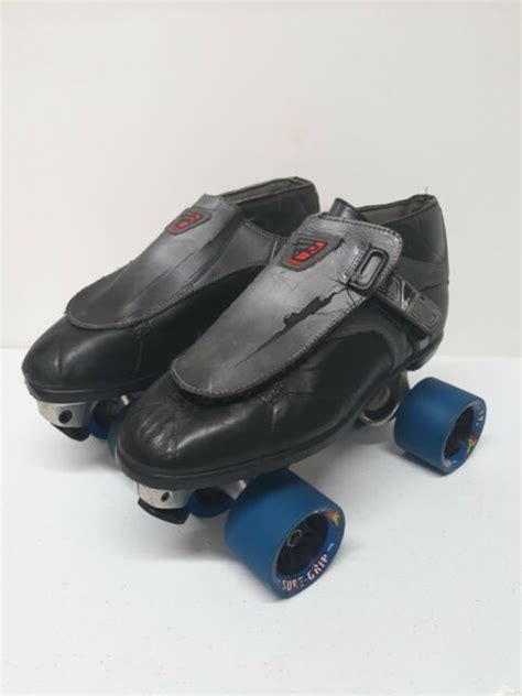Vintage Riedell Usa 711 Speed Roller Skates Invader 4l Sure Grip Super