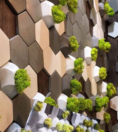 Honeycomb Wall Design 3d Wall Decoration Concrete Wall Tiles Etsy Uk