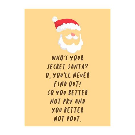 10 Best Printable Secret Santa Cards Pdf For Free At Printablee Santa