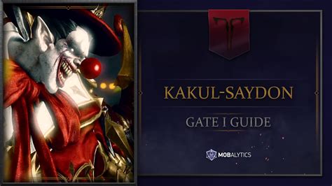 Kakul Saydon Gate Guide For Lost Ark Mobalytics
