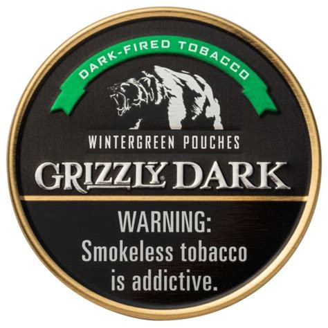 Order Grizzly Dark Wintergreen 84oz Original Pouches Northerner Us