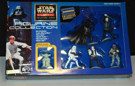 Star Wars Classic Collectors Series Figurine Collection Blockbuster