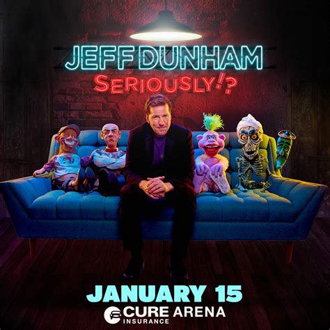 Comedian Jeff Dunham Returns To Cure Arena Jan 15